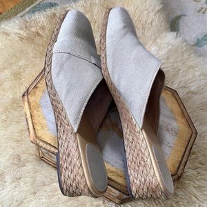 Cloth Wedge Shoes